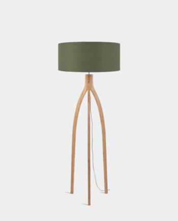 Standleuchte Holz ANNAPURNA Grün