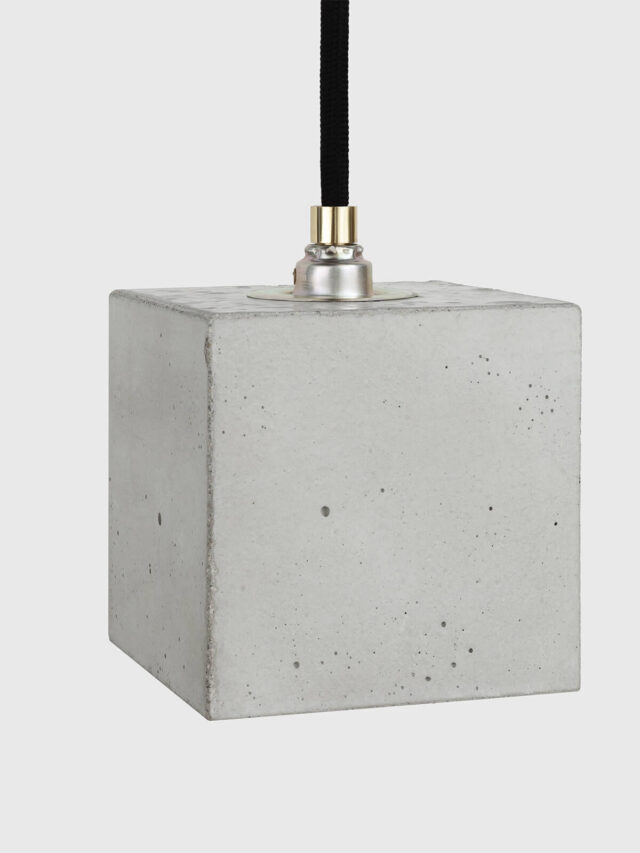 Beton Pendelleuchte