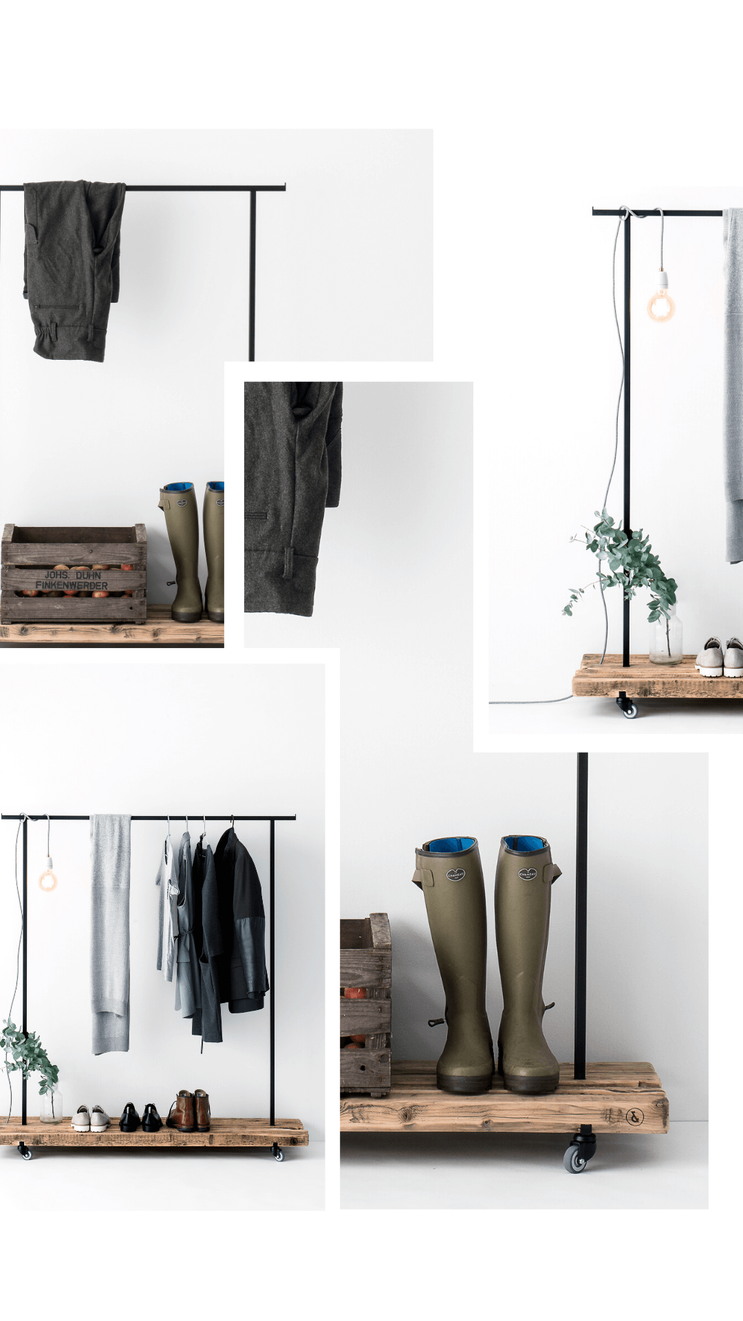 Kleiderstange Industrial Design