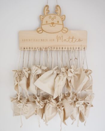 Personalisierter Adventskalender NOEL